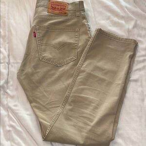 Levi's Men's Slim Jeans in Tan
